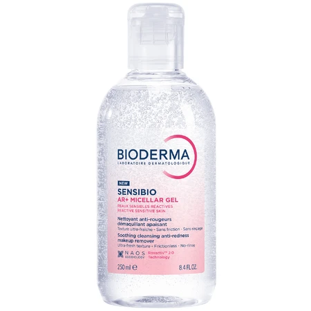 Bioderma Sensibio AR+, gel micellaire nettoyant, 250 ml
