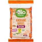 dmBio Crunchy sesame bars, 81 g