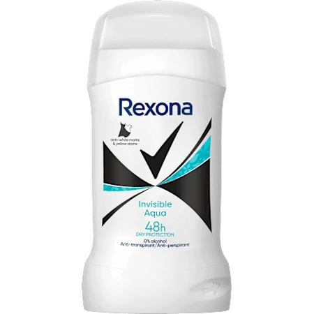 Rexona Deodorant Stick Invisible Aqua, 50 ml