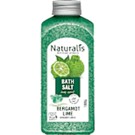 Naturalis Bergamot & Lime Bath Salt, 1 Kg