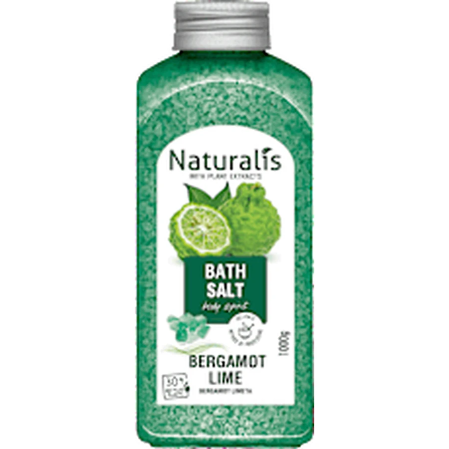 Naturalis Bergamot & Lime Bath Salt, 1 Kg
