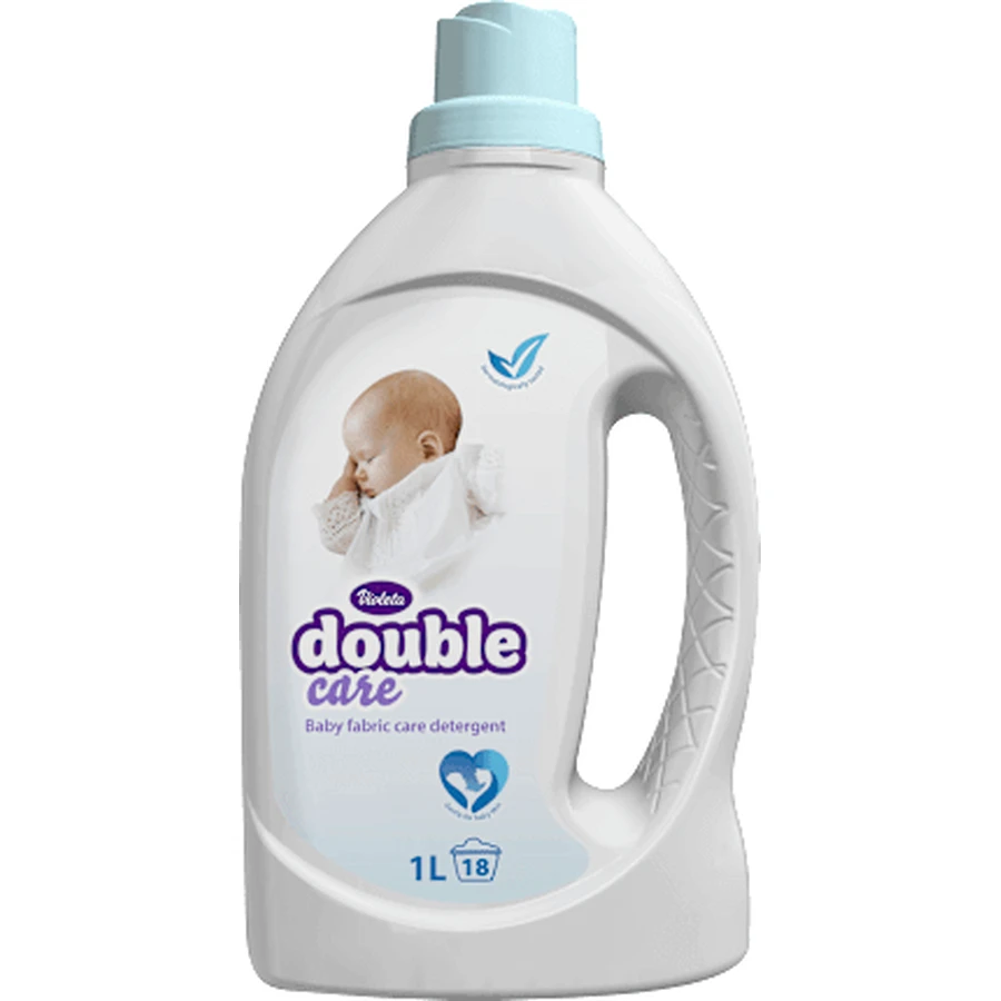 Violet Lessive liquide Double care Baby 18 lavages, 1 l
