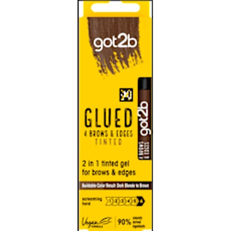 got2b Styling Gel braun 2in1 für Augenbrauen und Haare, 1 Stück