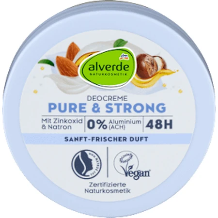alverde NATURKOSMETIK Puur & Sterk Deodorantcrème 50 ml
