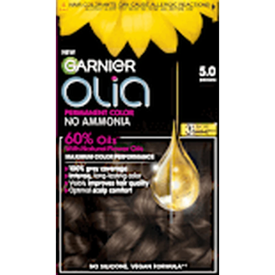 GARNIER olia Permanent paint 5.0 Brown, 174 ml