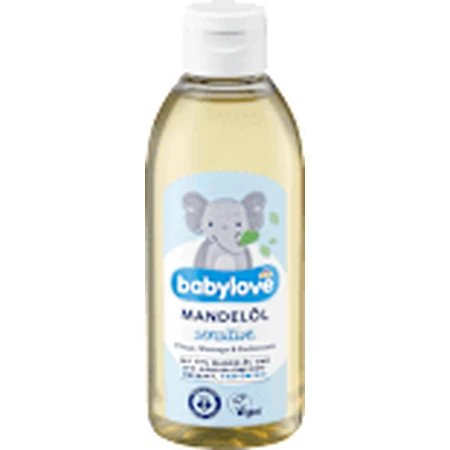 babylove Baby empfindliches Mandelöl 250 ml