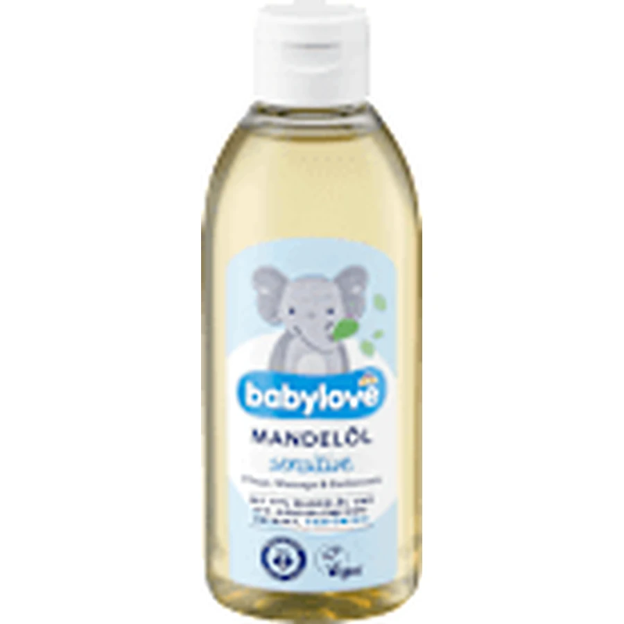 babylove Baby empfindliches Mandelöl 250 ml