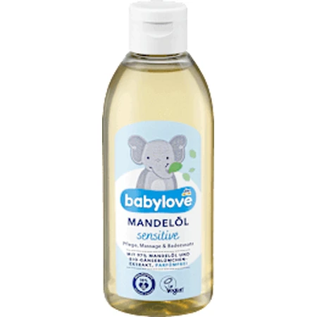 babylove Baby empfindliches Mandelöl 250 ml