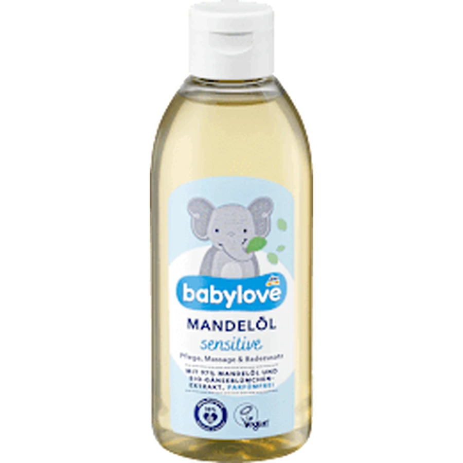 babylove Baby empfindliches Mandelöl 250 ml
