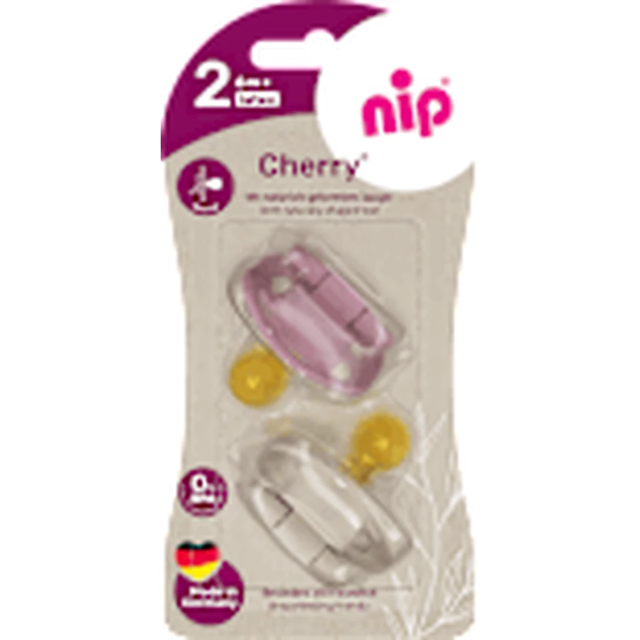 Chupete para niñas a partir de 6 meses, 2 piezas