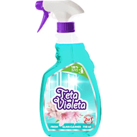 Teta Violeta Fresh window cleaning solution, 750 ml