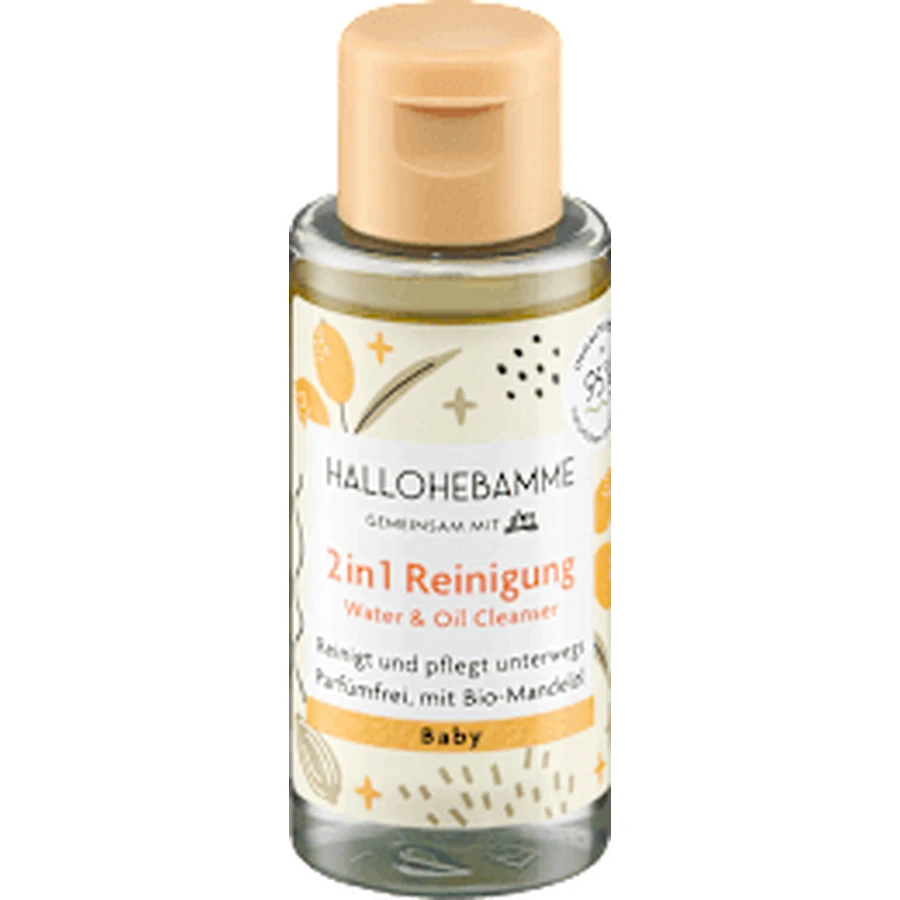 HALLOHEBAMME Baby Cleansing Oil 2-in-1, 50 ml