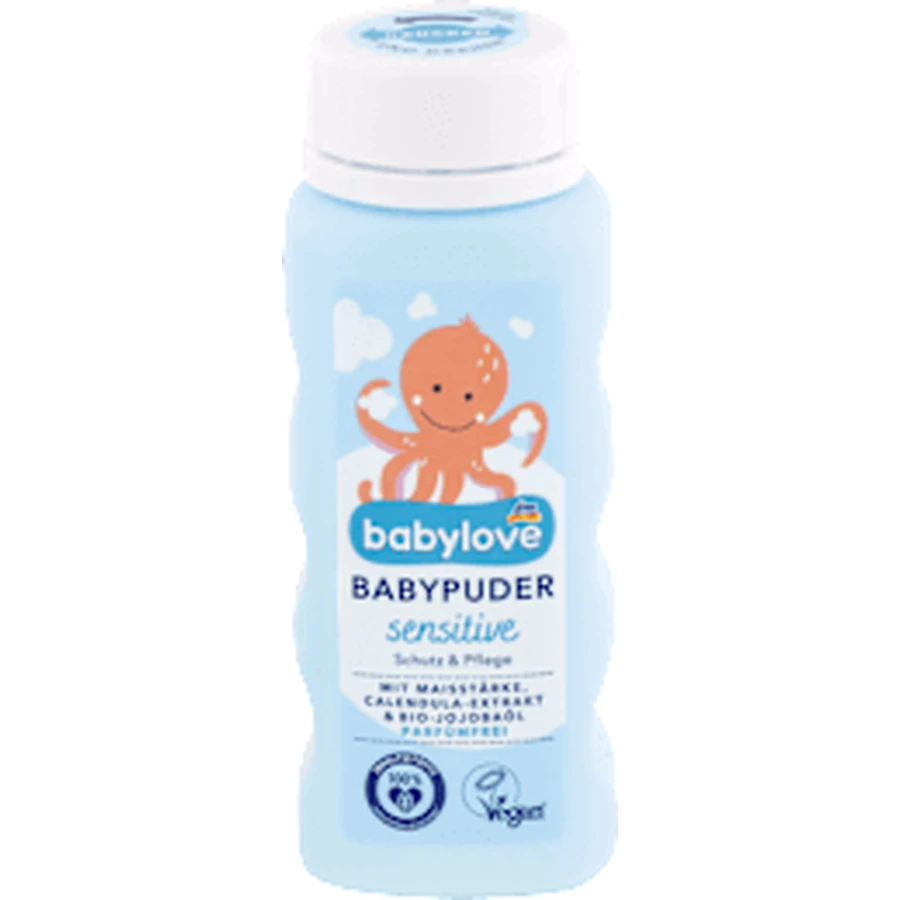 babylove Baby sensitive powder, 100 g