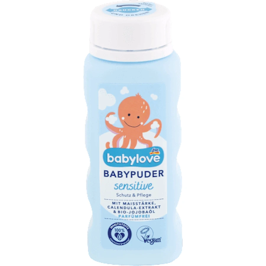 babylove Baby sensitive powder, 100 g