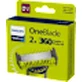 PHILIPS OneBlade OneBlade QP624/50 auswechselbare Klinge, 2 Stück