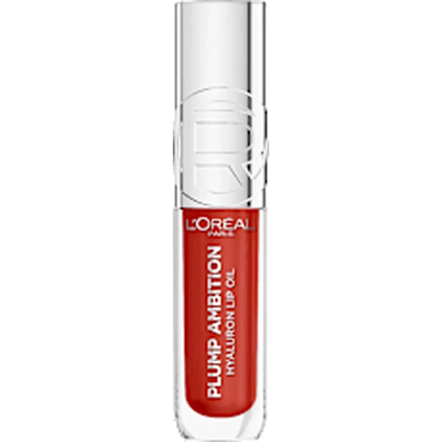 L'ORÉAL PARIS Plump Ambition Aceite Labial 009 Wine O'Clock, 5 ml