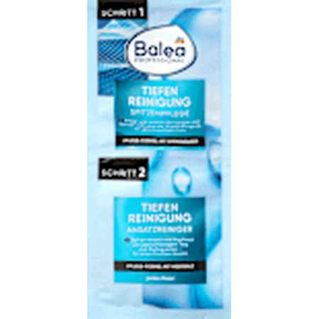 Balea PROFESSIONAL 2en1 Tratamiento capilar de limpieza profunda, cuidado de las puntas y limpieza de las raíces (2x8 ml), 16 ml