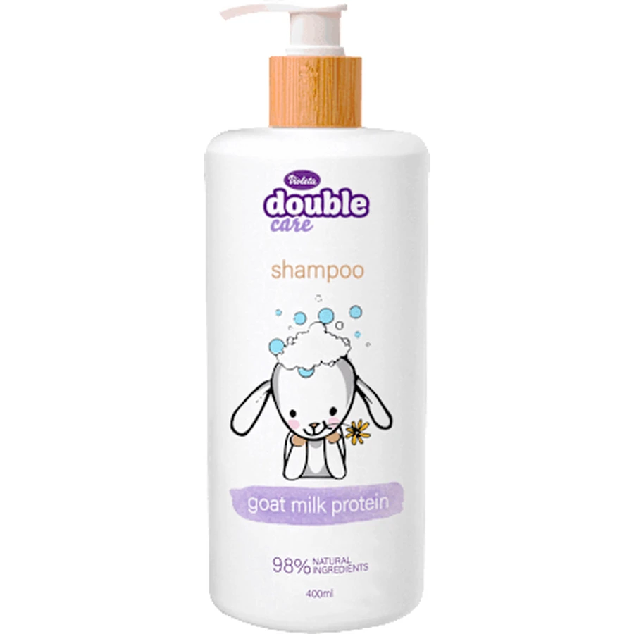 Violeta Baby shampoo with goat's milk, 400 ml