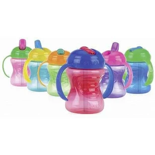 Aprender a beber con asas 9 meses+, 240ml, Nuby
