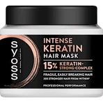 syoss Mascarilla Capilar Intensa Queratina Frágil 400 ml