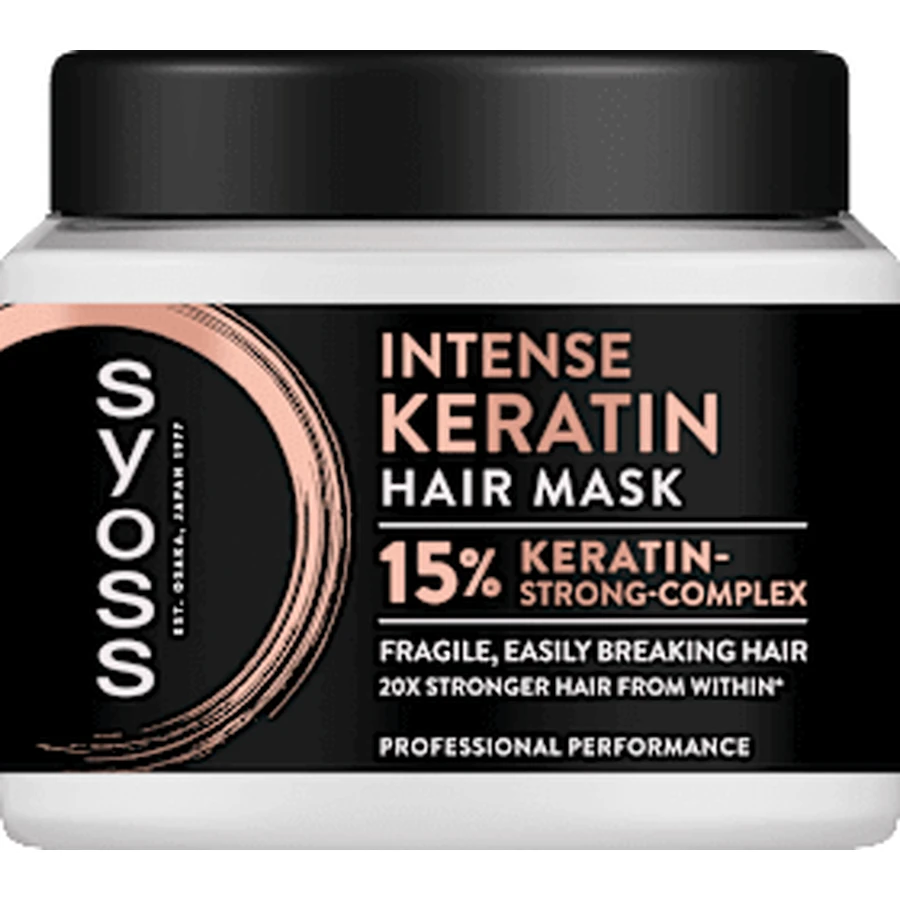 syoss Mascarilla Capilar Intensa Queratina Frágil 400 ml