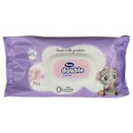Violeta Toallitas húmedas con leche de cabra, 72 unid.