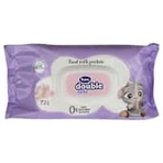 Violeta Toallitas húmedas con leche de cabra, 72 unid.