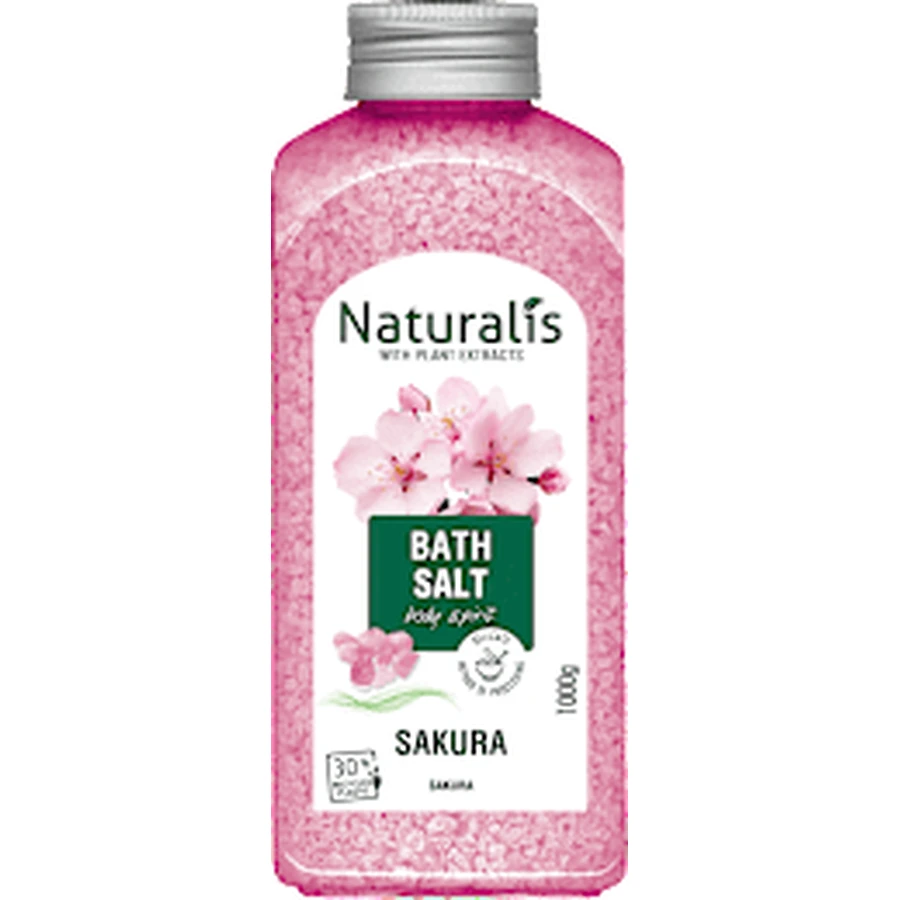 Naturalis Sakura Badesalz, 1 kg