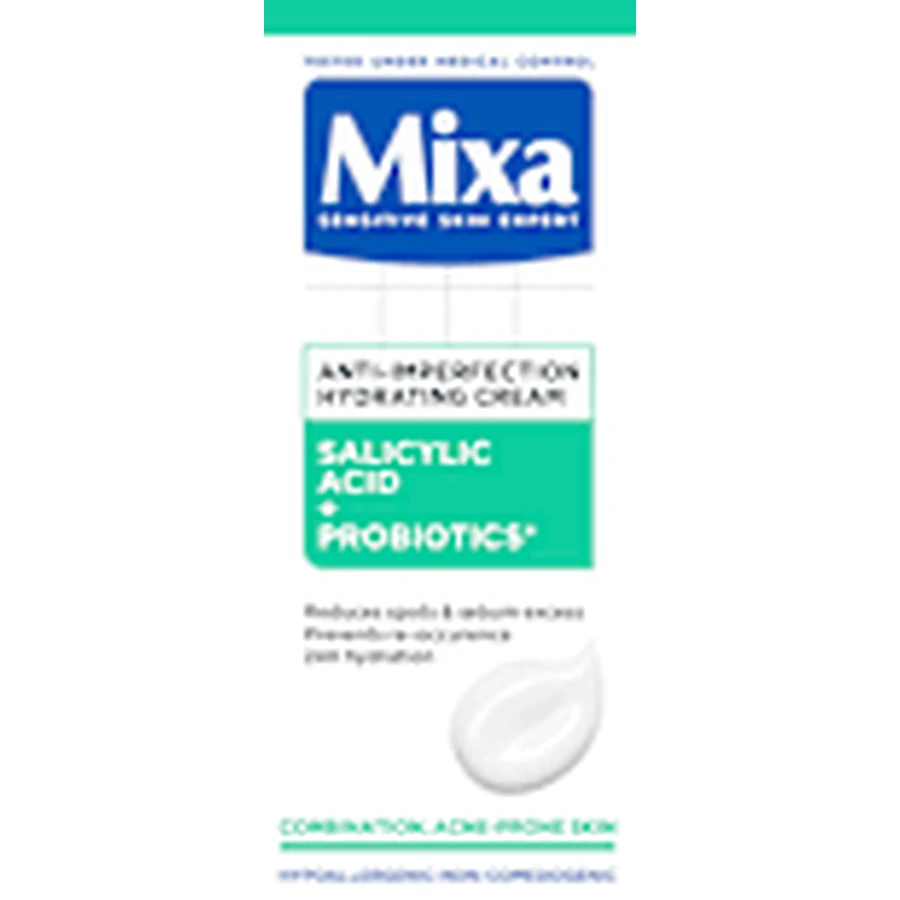 Mixa Crema facial antimanchas - ácido salicílico y AHA, 50 ml