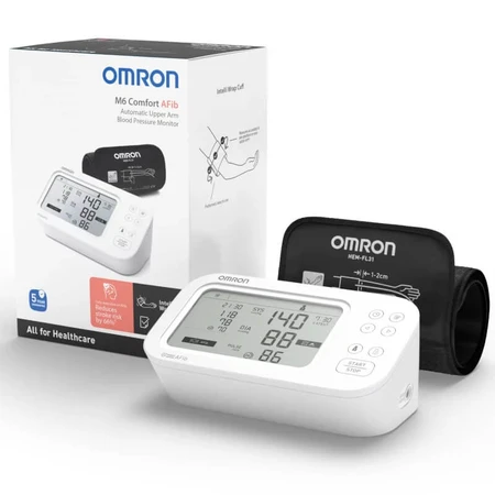 Omron M-6 Comfort Afib, automatisches Blutdruckmessgerät, Oberarm