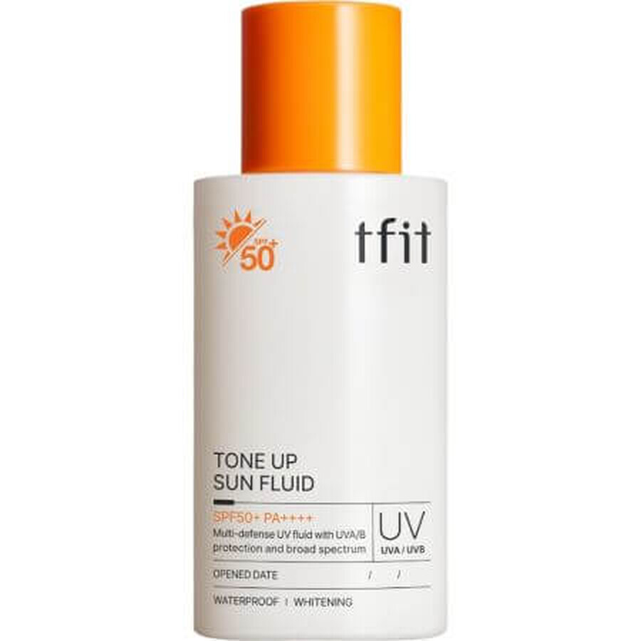 Shop Sonnenschutz Fluid Creme SPF 50+ PA++++ Tone Up Sun Fluid, 50 ml, Tfit Sonnenschutz Fluid Creme SPF 50+ PA++++ Tone Up Sun Fluid, 50 ml, Tfit