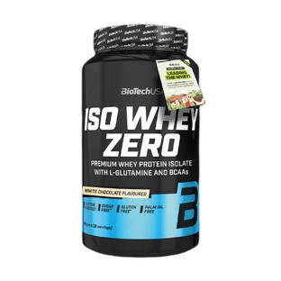 Eiweißpulver mit weißem Schokoladengeschmack Iso Whey Zero, 908 g, BiotechUSA