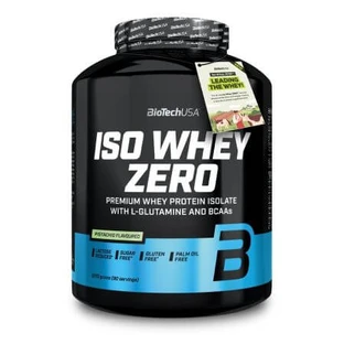Proteína en polvo con sabor a pistacho Iso Whey Zero, 2270 g, BiotechUSA