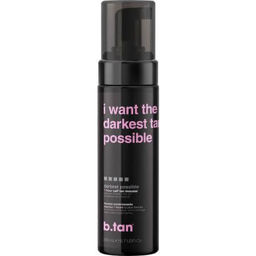 Mousse autoabbronzante ad effetto intenso, 200 ml, B.tan