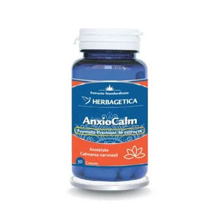 Anxiocalm, 30 cápsulas, Herbagetica