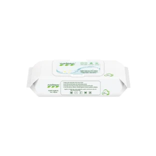 Toallitas húmedas biodegradables Premium Line para incontinencia, 40 unidades, Nateen
