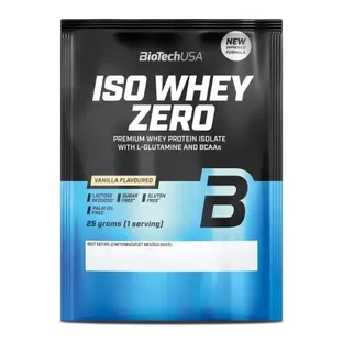 Eiweißpulver mit Vanillegeschmack Iso Whey Zero, 25 g, BiotechUSA