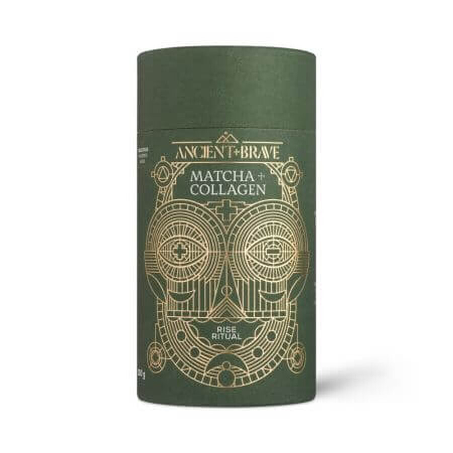 Matcha + Collagene in polvere, 150 g, Ancient and Brave