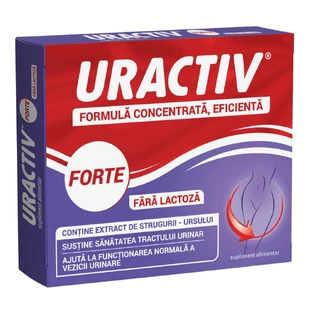 Uractiv Forte sin lactosa, 10 cápsulas, Terapia