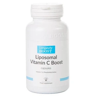 Liposomales Vitamin C Boost, 60 Kapseln, Longevity Boost