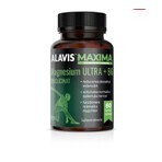 Magnesium bisglycinate Ultra+B6, 60 vegetarian capsules, Alavis Maxima Magnesium bisglycinate Ultra+B6, 60 vegetarian capsules, Alavis Maxima