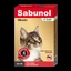 Rode antiparasitaire halsband voor katten, 35 cm, 1 stuk, Sabunol