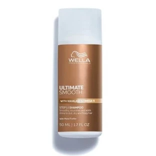 Hydraterende shampoo voor droog en dof haar met Squalane & Omega 9 Ultimate Smooth, 50 ml, Wella Professionals