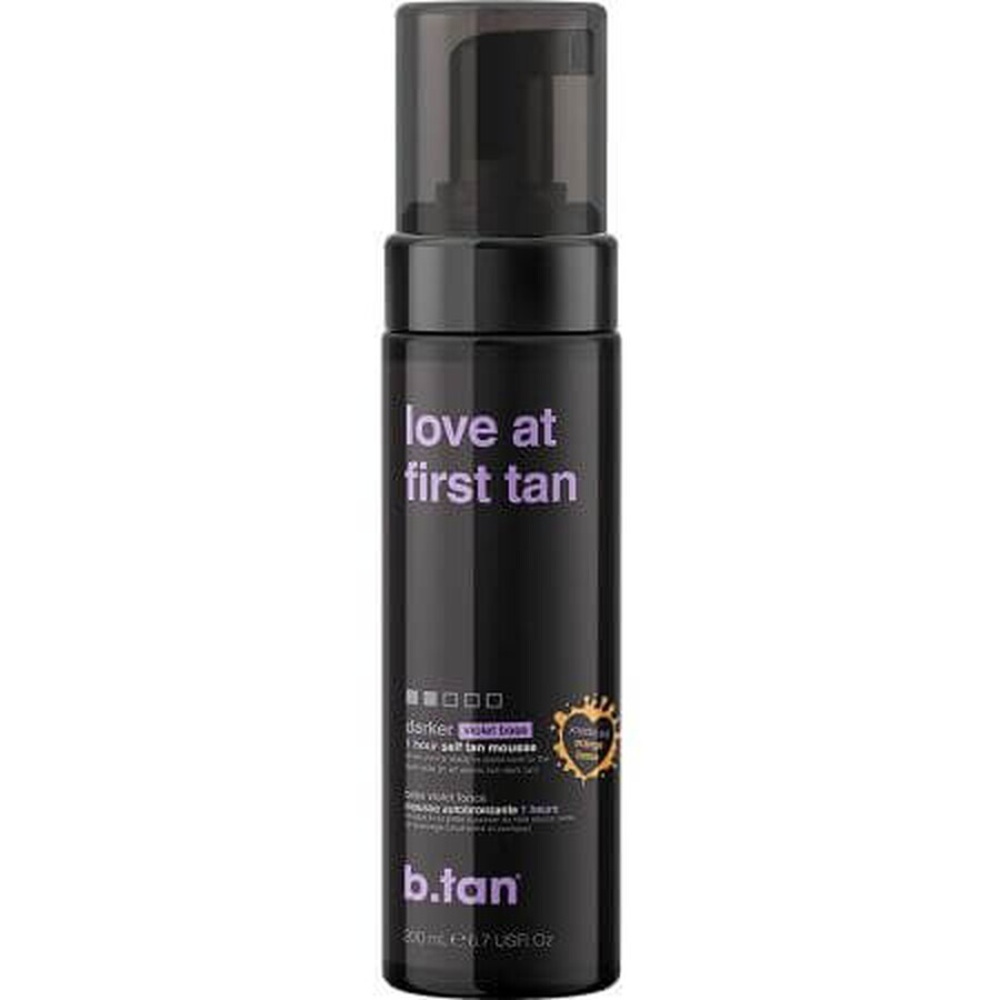 Spuma autobronzata cu baza violet, 200 ml, B.tan