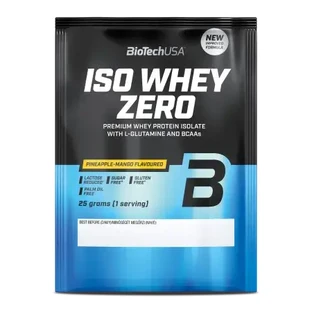 Eiweißpulver mit Ananas und Mango Iso Whey Zero, 25 g, BiotechUSA