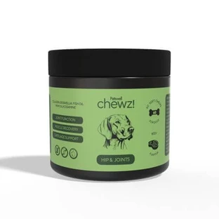 Complément alimentaire pour chiens Hip & Joints Chewz, 60 comprimés à croquer, Petswell
