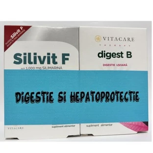 Silivit F 30 Kapseln + Digest B 30 Kapseln, Vitacare SRL