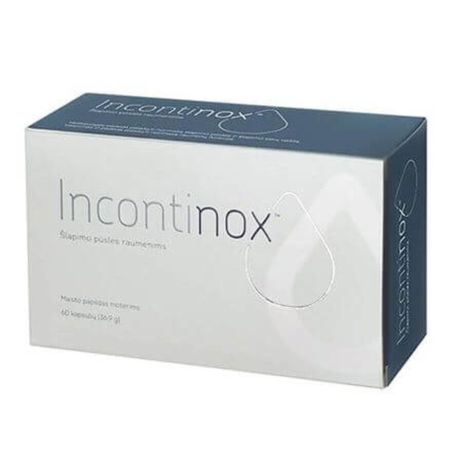 Incontinox urinary incontinence capsules for women, 60 capsules, Holistic One