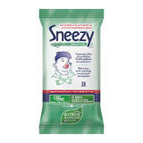 Servetele umede pentru raceala, Mentol, 12 bucati, Sneezy