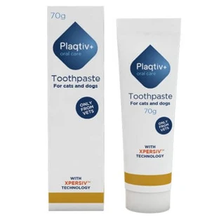 Zahnpasta für Hunde und Katzen Plaqtiv, 70 ml, Ecuphar